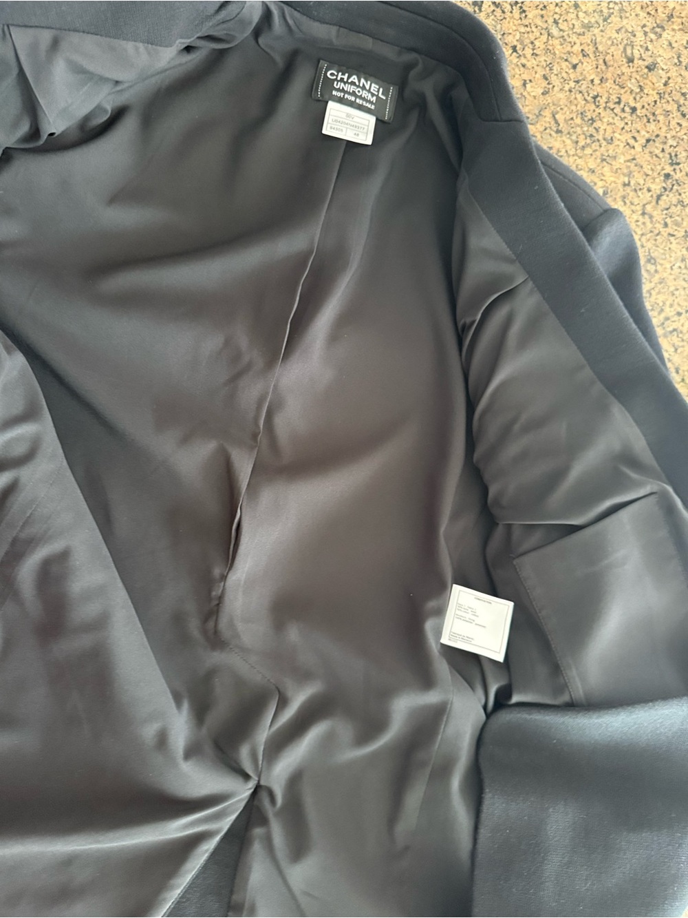 CHANEL Black Men's Two-Button Tailored Blazer - Picture 12 of 13